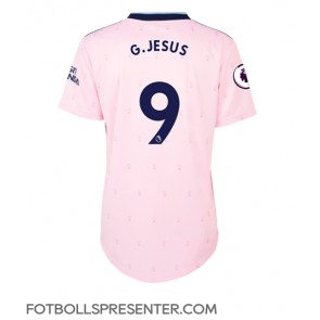 Arsenal Gabriel Jesus #9 Tredje Matchtröja Dam 2022-23 Kortärmad